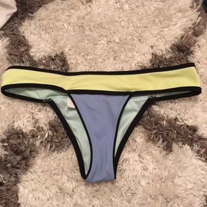 Victoria’s Secret color block bathing suit bottom